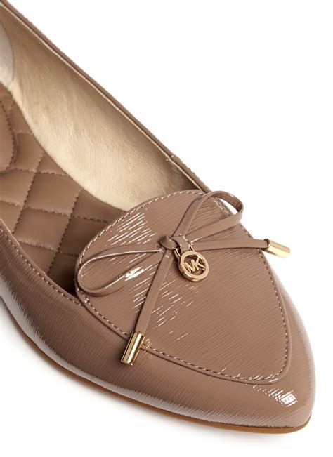 michael kors flats browns|Michael Kors flats outlet.